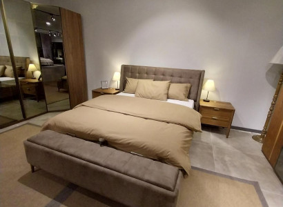 Bedroom luxury double bed design elegant modern bed new hotel